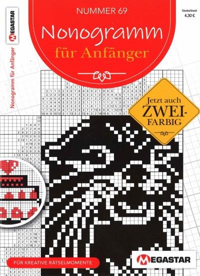 NONOGRAMM FÜR ANFÄNGER 69/2021