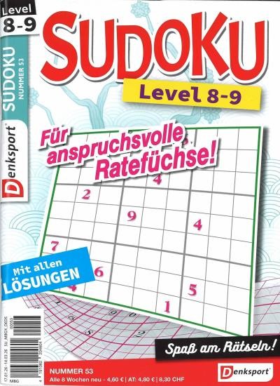 SUDOKU LEVEL 8-9 53/2026