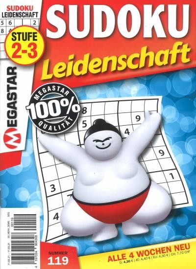 SUDOKU LEIDENSCHAFT 119/2021