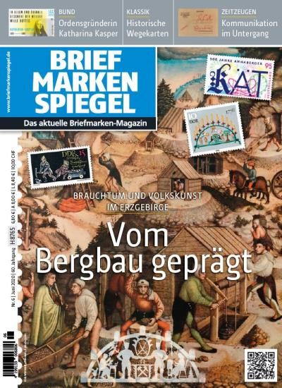 BRIEFMARKEN SPIEGEL 6/2020