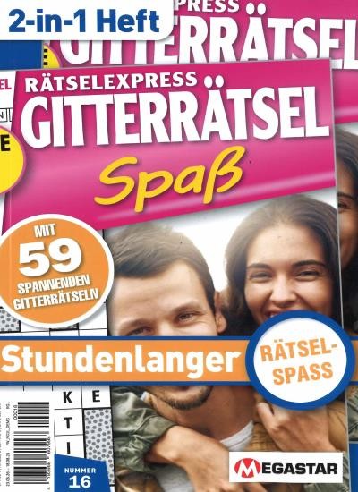 GITTERRAETSEL SPASS PREMIUMBAND 16/2026