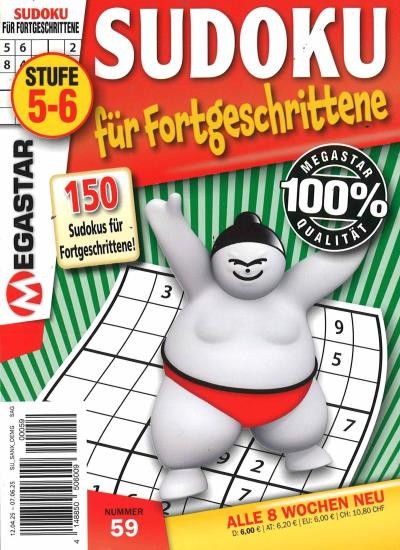 150 SUDOKU FÜR FORTGESCHRITTENE Abo