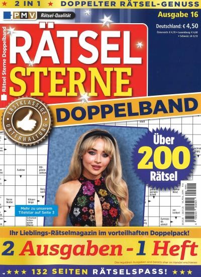 RÄTSEL STERNE DOPPELBAND 16/2026