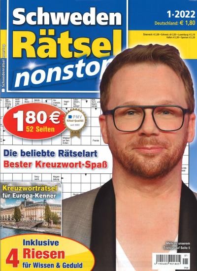 SCHWEDENRÄTSEL NONSTOP 1/2022