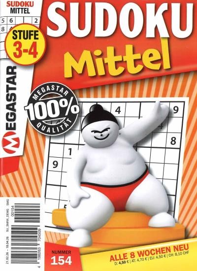 SUDOKU MITTEL 154/2026