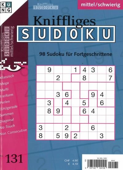 KNIFFLIGES SUDOKU Abo