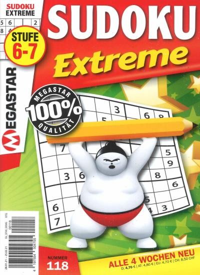 SUDOKU EXTREME 118/2021