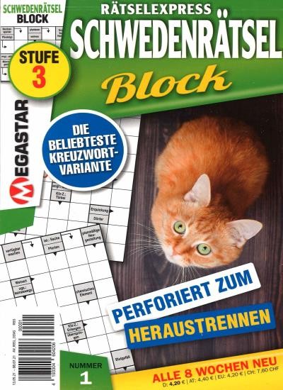 SCHWEDENRÄTSEL BLOCK Abo