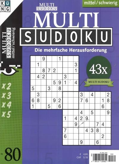 MULTI SUDOKU 80/2026