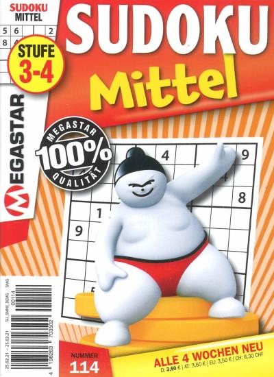 SUDOKU MITTEL 114/2021