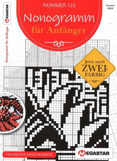 NONOGRAMM FÜR ANFÄNGER 123/2025