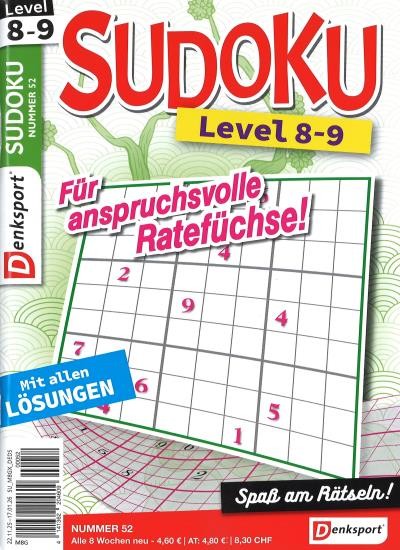 SUDOKU LEVEL 8-9 Abo
