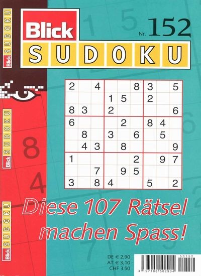 BLICK SUDOKU 152/2018