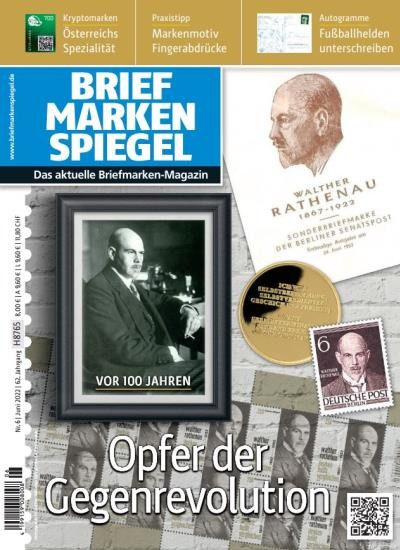 BRIEFMARKEN SPIEGEL 6/2022