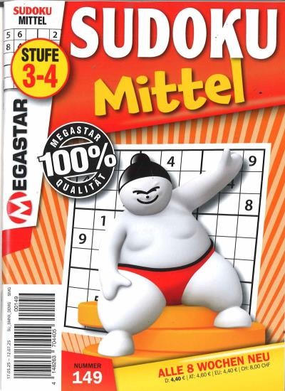 SUDOKU MITTEL 149/2025