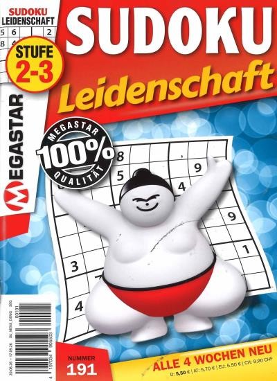 SUDOKU LEIDENSCHAFT 191/2026