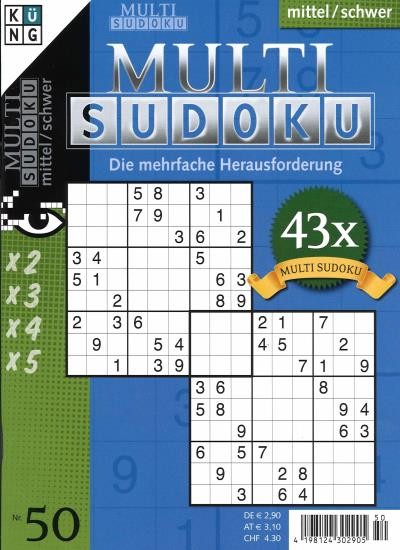 MULTI SUDOKU 50/2021