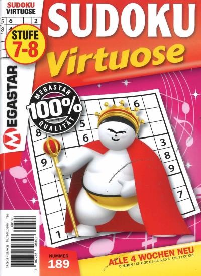 SUDOKU VIRTUOSE 189/2026