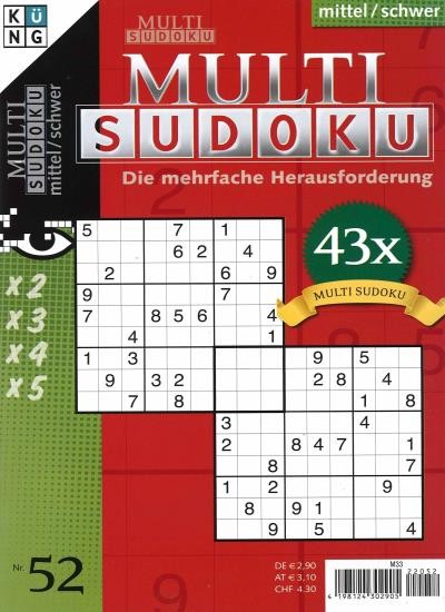 MULTI SUDOKU 52/2022