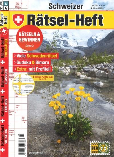 SCHWEIZER RÄTSEL-HEFT 6/2020