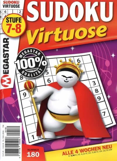 SUDOKU VIRTUOSE 180/2026