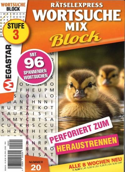 WORTSUCHE MIX BLOCK 20/2026
