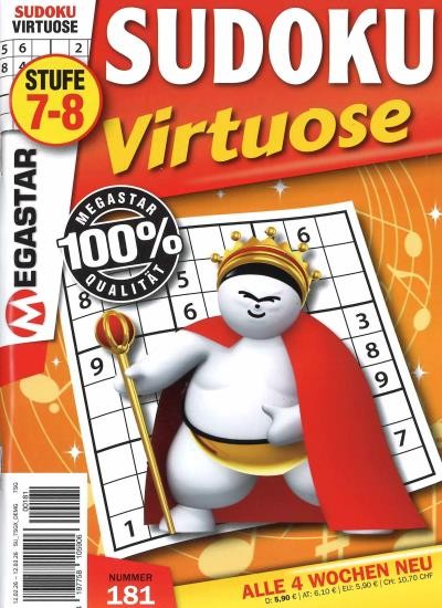 SUDOKU VIRTUOSE 181/2026