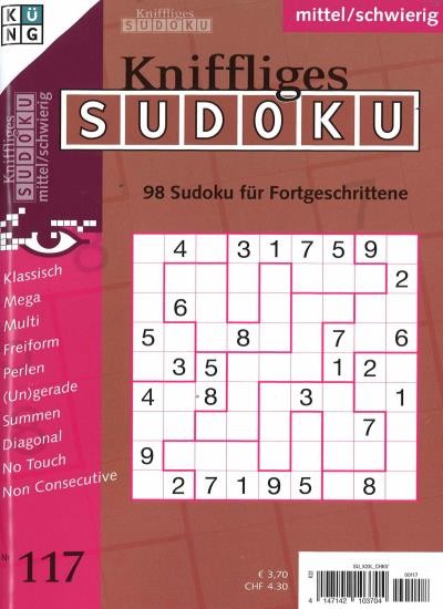 KNIFFLIGES SUDOKU 117/2024