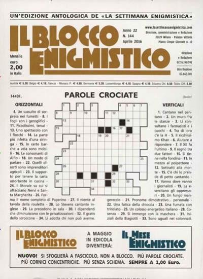MESE ENIGMISTICO / I Abo