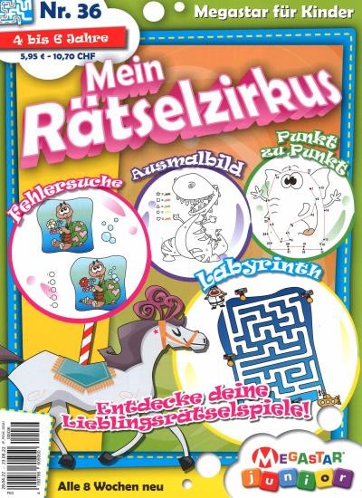 MEIN RÄTSELZIRKUS 36/2022