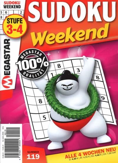 SUDOKU WEEKEND 119/2021
