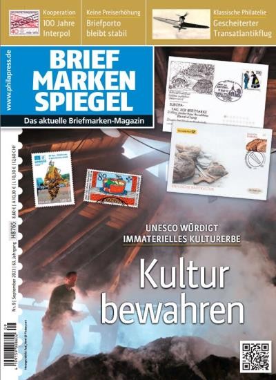 BRIEFMARKEN SPIEGEL 9/2023