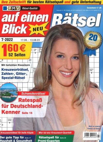 AUF EINEN BLICK RÄTSEL 7/2022
