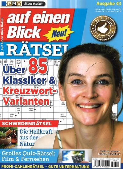 AUF EINEN BLICK RÄTSEL 43/2026