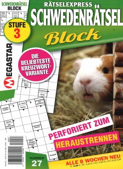 SCHWEDENRÄTSEL BLOCK 27/2025