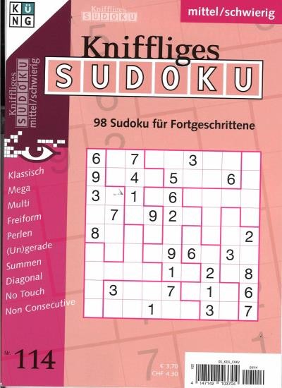 KNIFFLIGES SUDOKU 114/2023