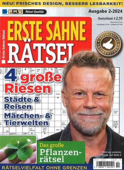 ERSTE SAHNE RÄTSEL 2/2024