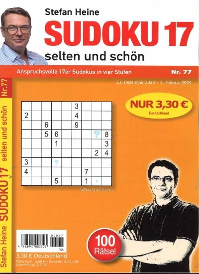 SUDOKU 17 77/2024