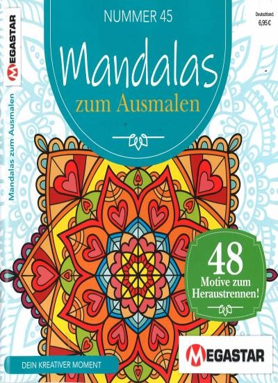 MANDALAS ZUM AUSMALEN 45/2025