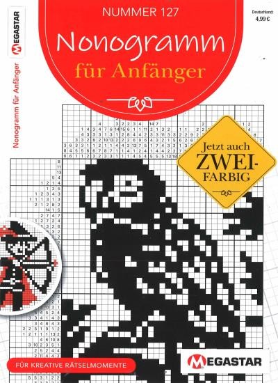NONOGRAMM FÜR ANFÄNGER 127/2025
