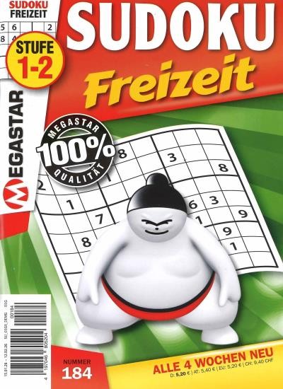 SUDOKU FREIZEIT 184/2026